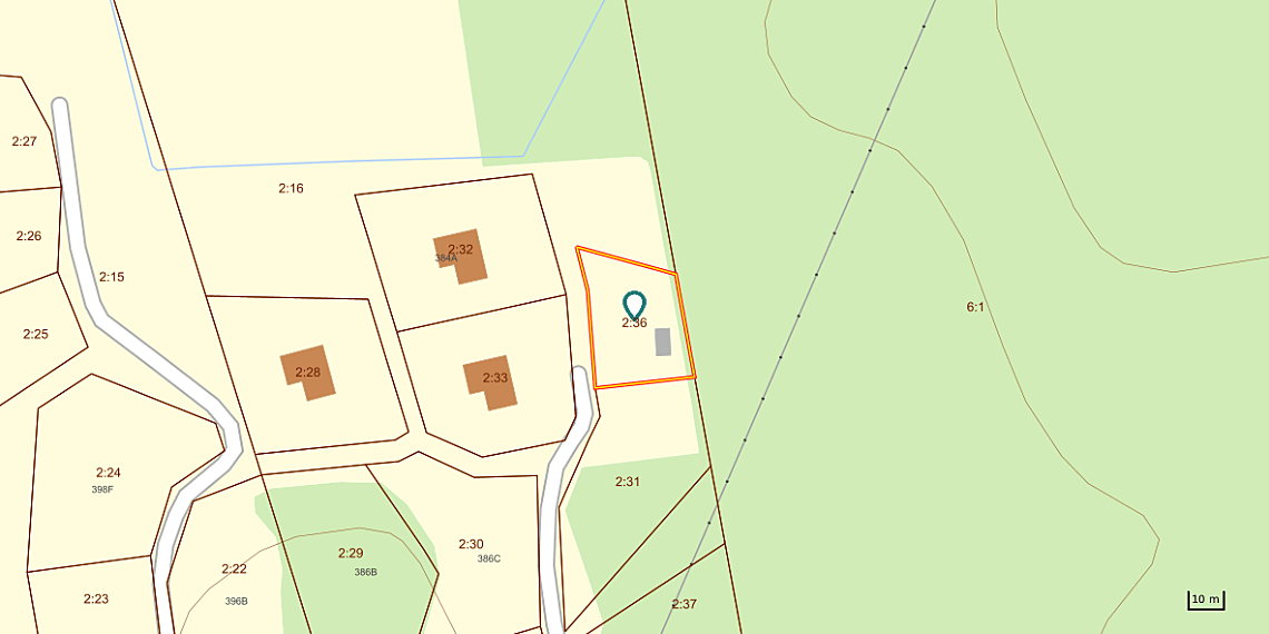 Bild från objektet Fastighetskarta