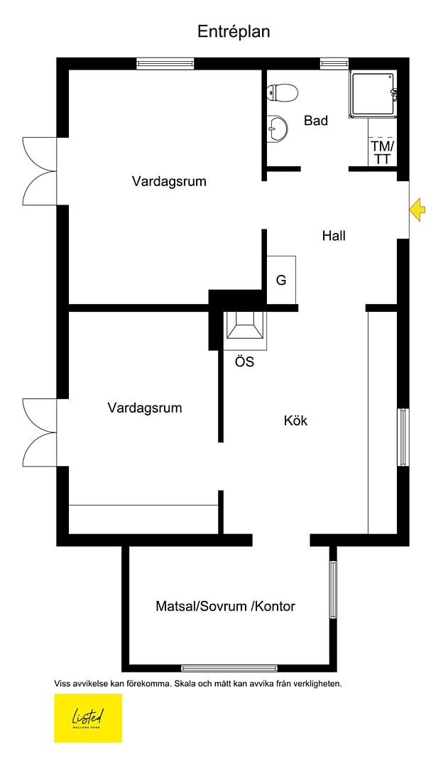 Bild från objektet Planritning