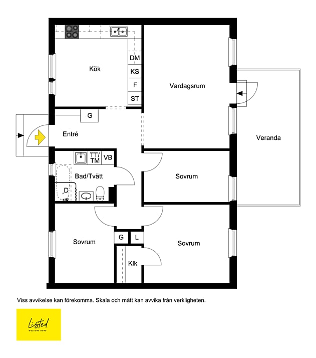 Bild från objektet Planritning