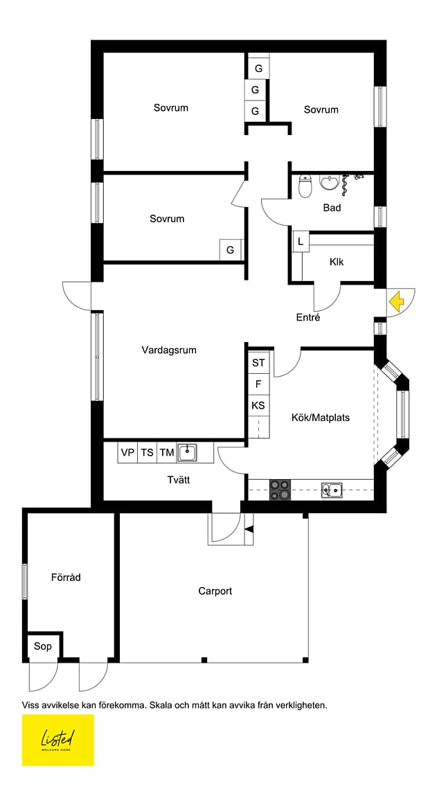 Bild från objektet Planritning