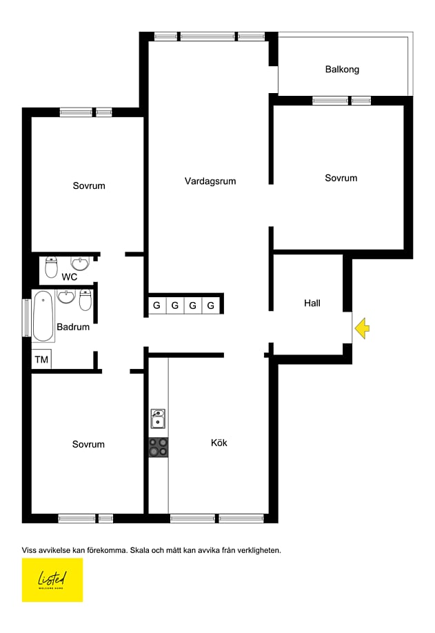 Bild från objektet Planritning