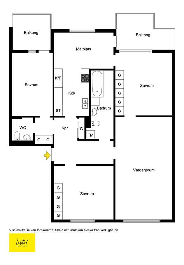 Bild från objektet Planritning