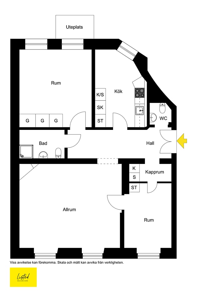 Bild från objektet Planritning