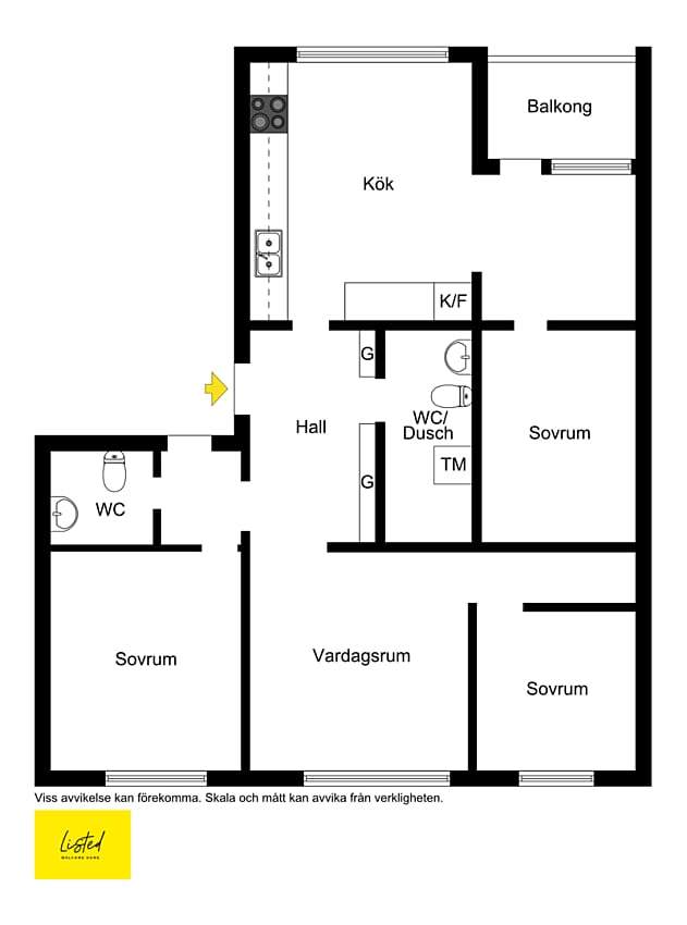 Bild från objektet Planritning