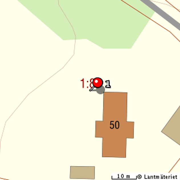 Bild från objektet Fastighetskarta