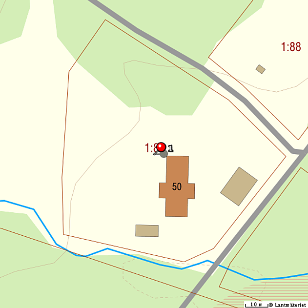 Bild från objektet Fastighetskarta