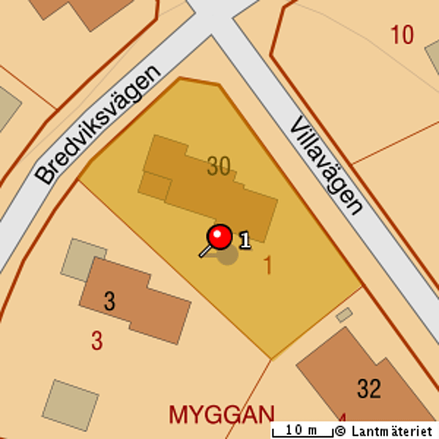 Bild från objektet Fastighetskarta