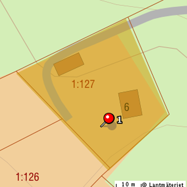 Bild från objektet Fastighetskarta