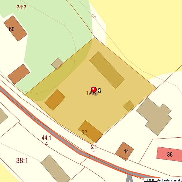 Bild från objektet Fastighetskarta