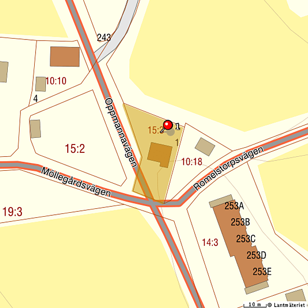 Bild från objektet Fastighetskartor