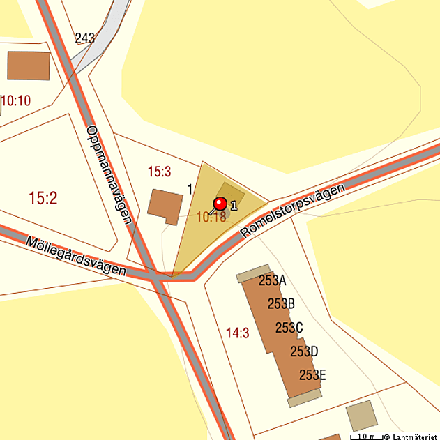 Bild från objektet Fastighetskartor