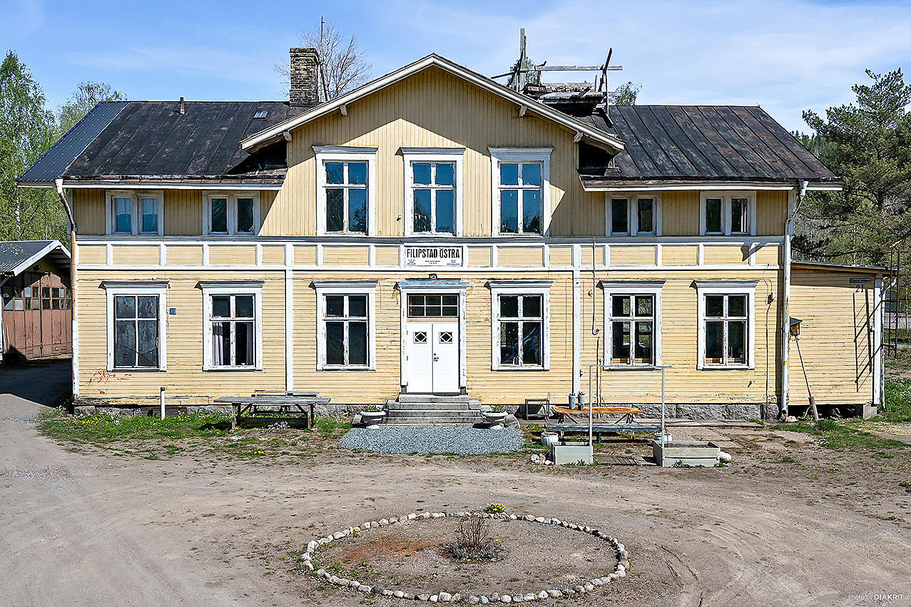 Exteriörbild av Östra vägen 21, Filipstad