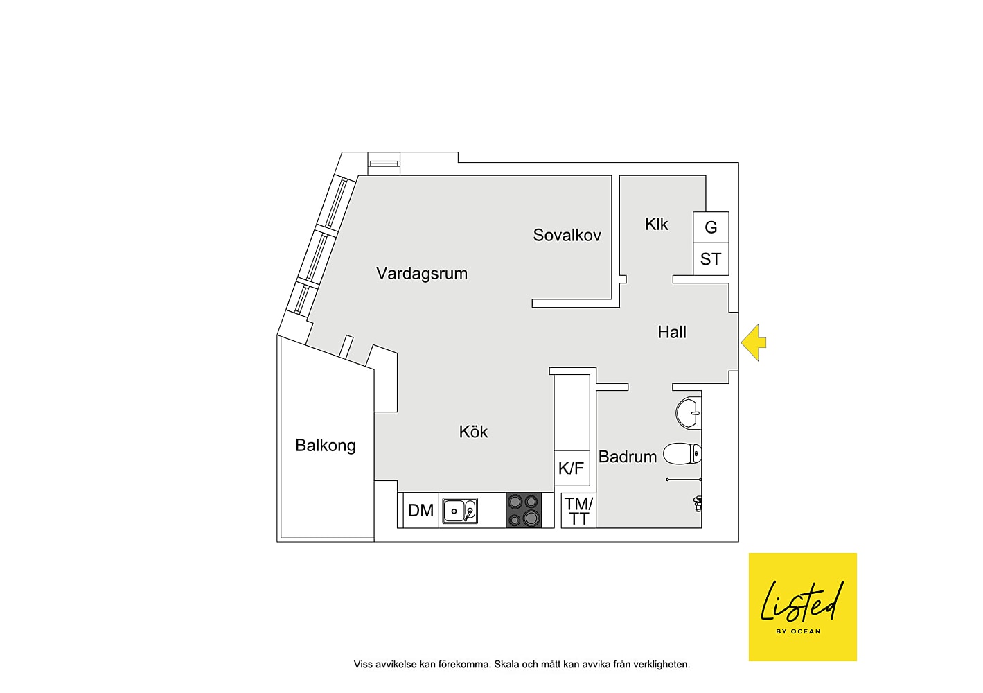Exteriörbild av Båtbyggargatan 1, Stockholm