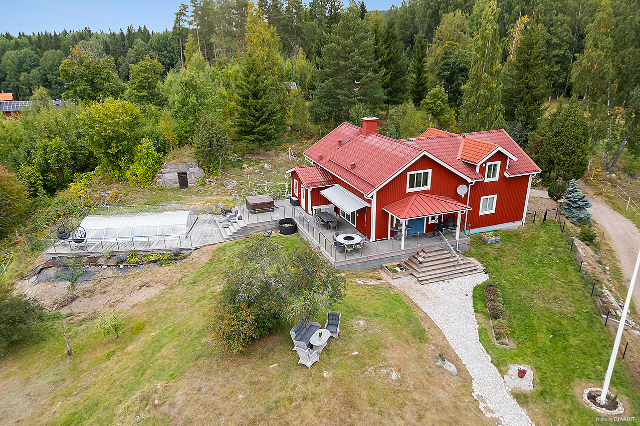 Översiktsbild av bostaden Backa Lisstugan 1, Hagfors