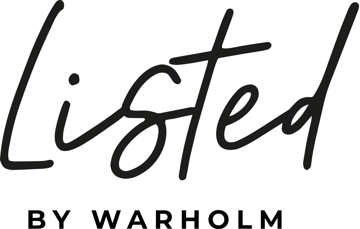 Listed by Warholm