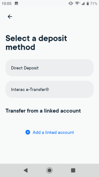 Deposit methods