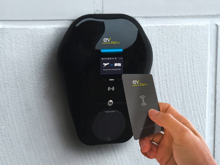 Wallbox mit RFID Schlüssel