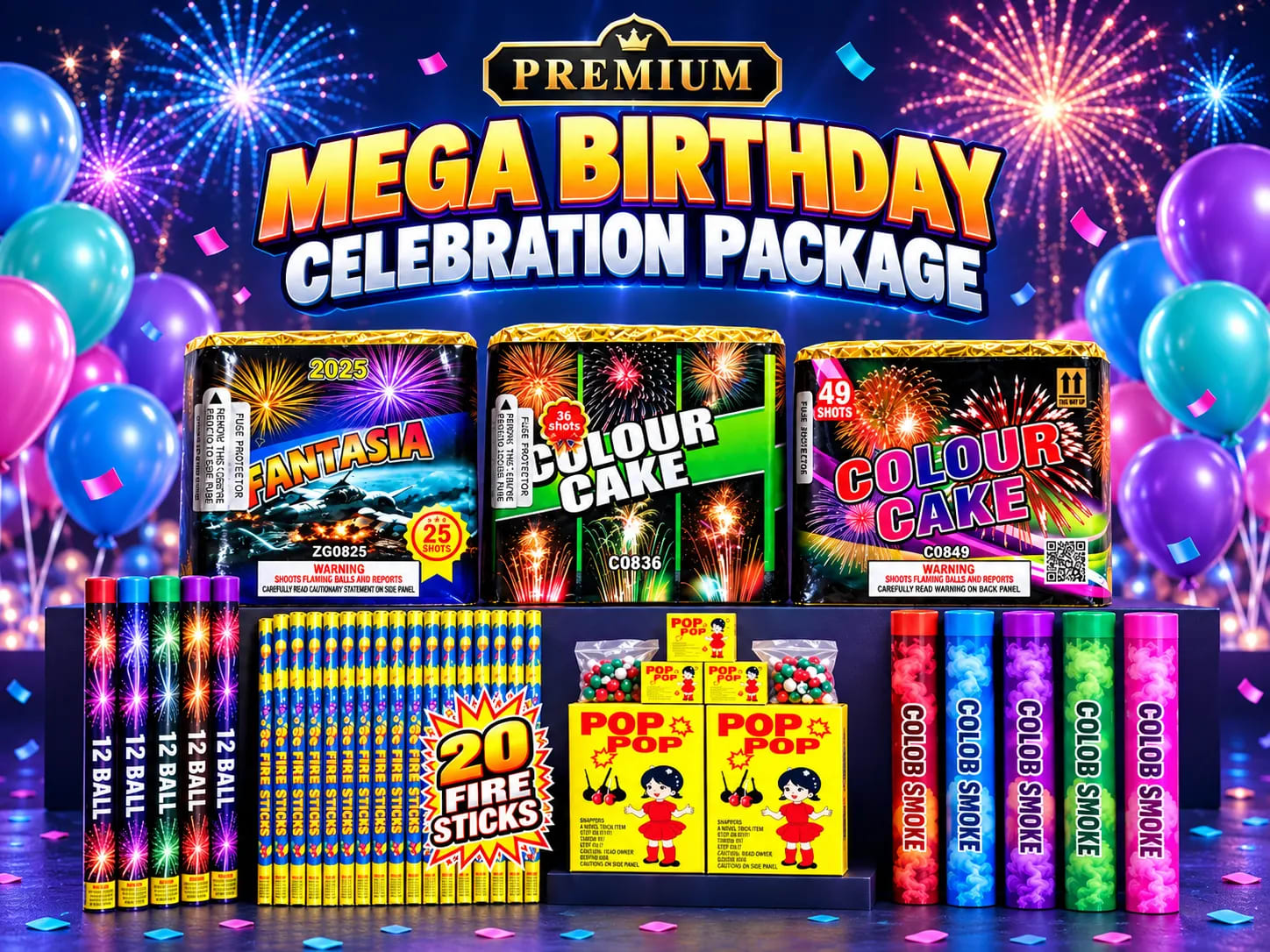 Mega Birthday Celebration Package 1