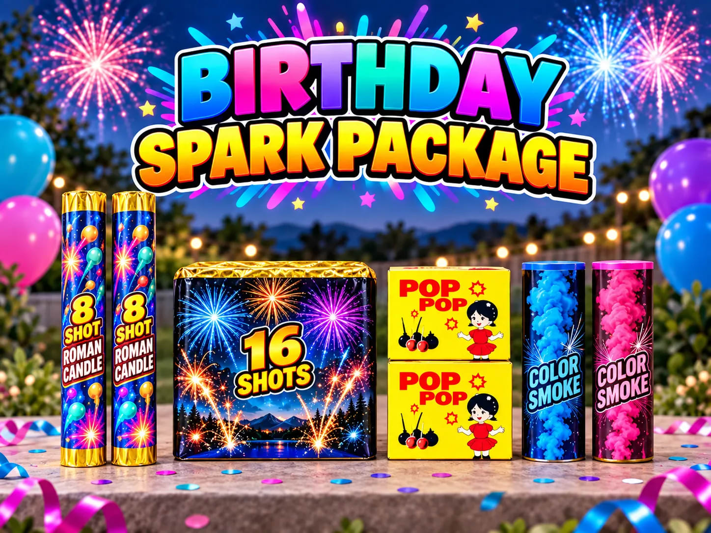 Birthday Spark Package 1