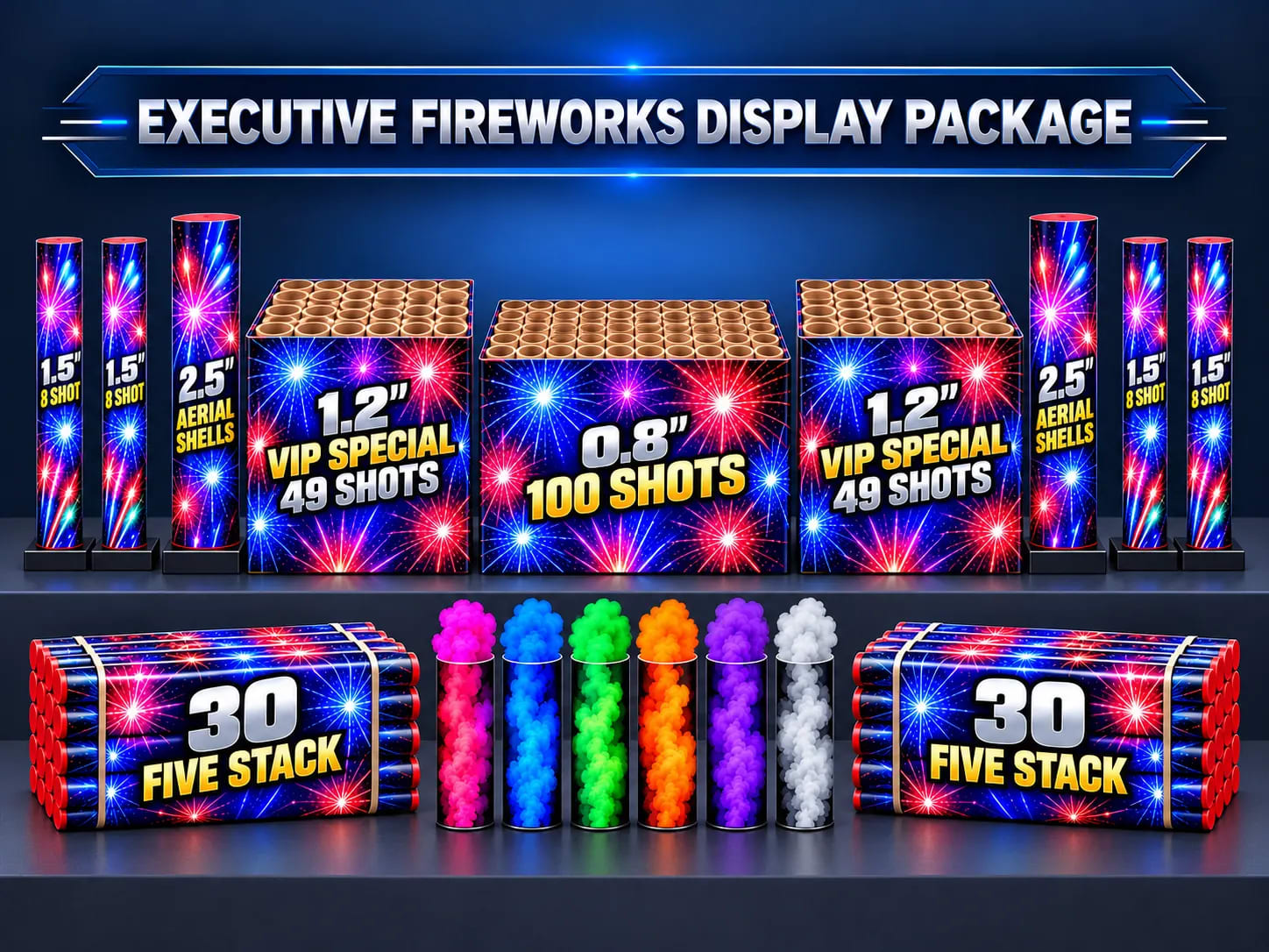 Executive Fireworks Display Package 1
