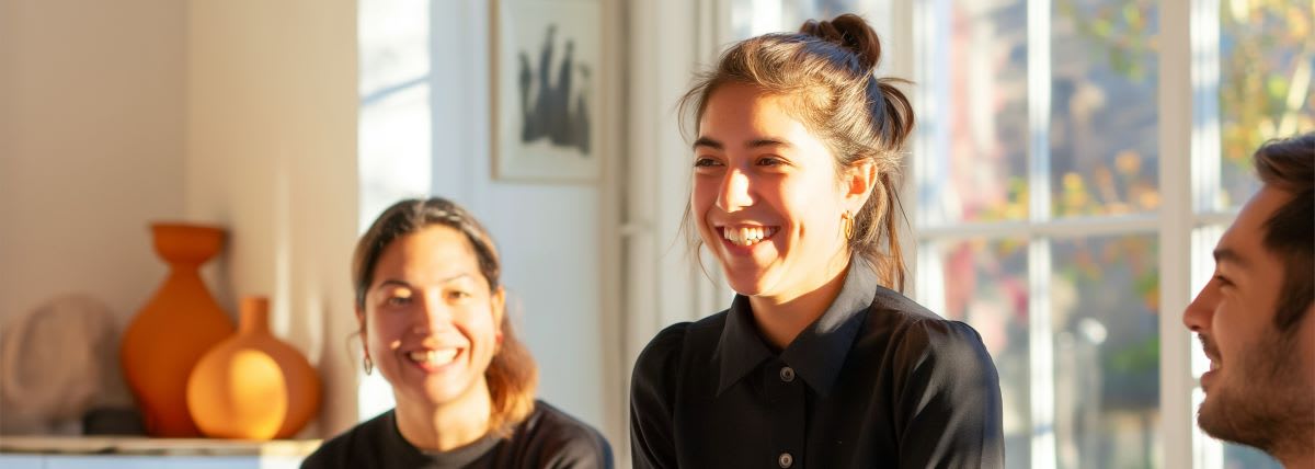 Smiling Team Member