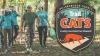 A group of Trail CAT volunteers gather at one of Hillsborough County's Parks.