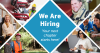 We are hiring graphic