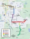 Map of South Hillsborough Pipeline construction site
