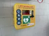 Life saving AED box