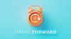 Spring forward clock one hour ahead.