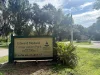 A sign welcomes visitors to Edward Medard Conservation Park