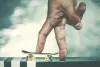 Finger skateboarding