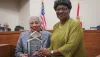 Educator Doretha Edgecomb becomes the recipient of the 2024 Ellsworth G. Simmons Good Government Award.