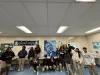 This inspiring project came to life thanks to a collaboration with Creative Junk Therapy, a local creative reuse center, and the Environmental Science class at Dowdell Middle School. Creative Junk Therapy provided salvaged materials, giving students the tools they needed to turn waste into art.