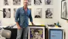 Marc Brechwald poses in his art studio