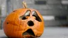 Decaying pumpkin post-Halloween