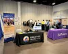 The Duffels of Dignity service project area at the 2024 NACo conference.