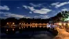 Lithia Springs at night