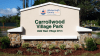 Sign at the entrance to Carrollwood Village Park