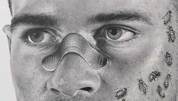Detailed portrait created by Marc Brechwald