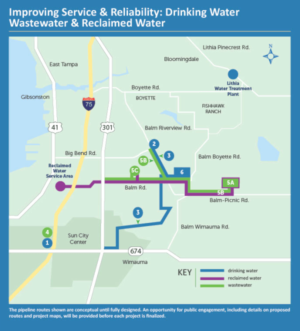 One Water Program map