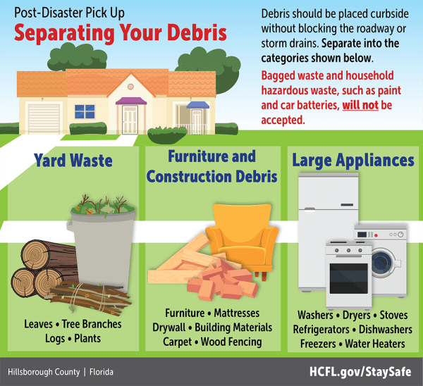 Cleanup Resources - Hurricane Milton Recovery - Hillsborough County, FL