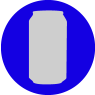 Aluminum can icon