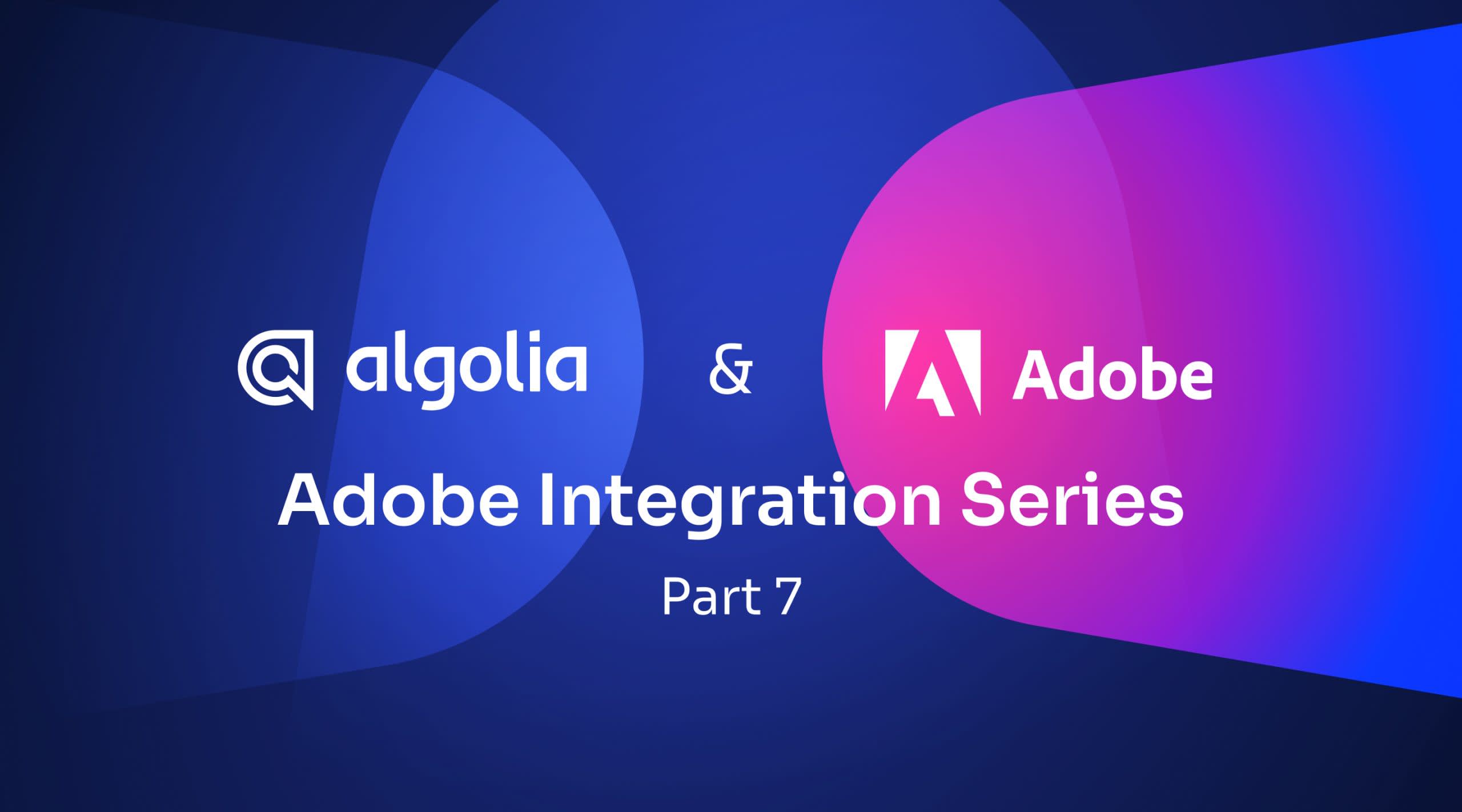 Powering Advanced Search in Adobe PWA Studio Using Algolia