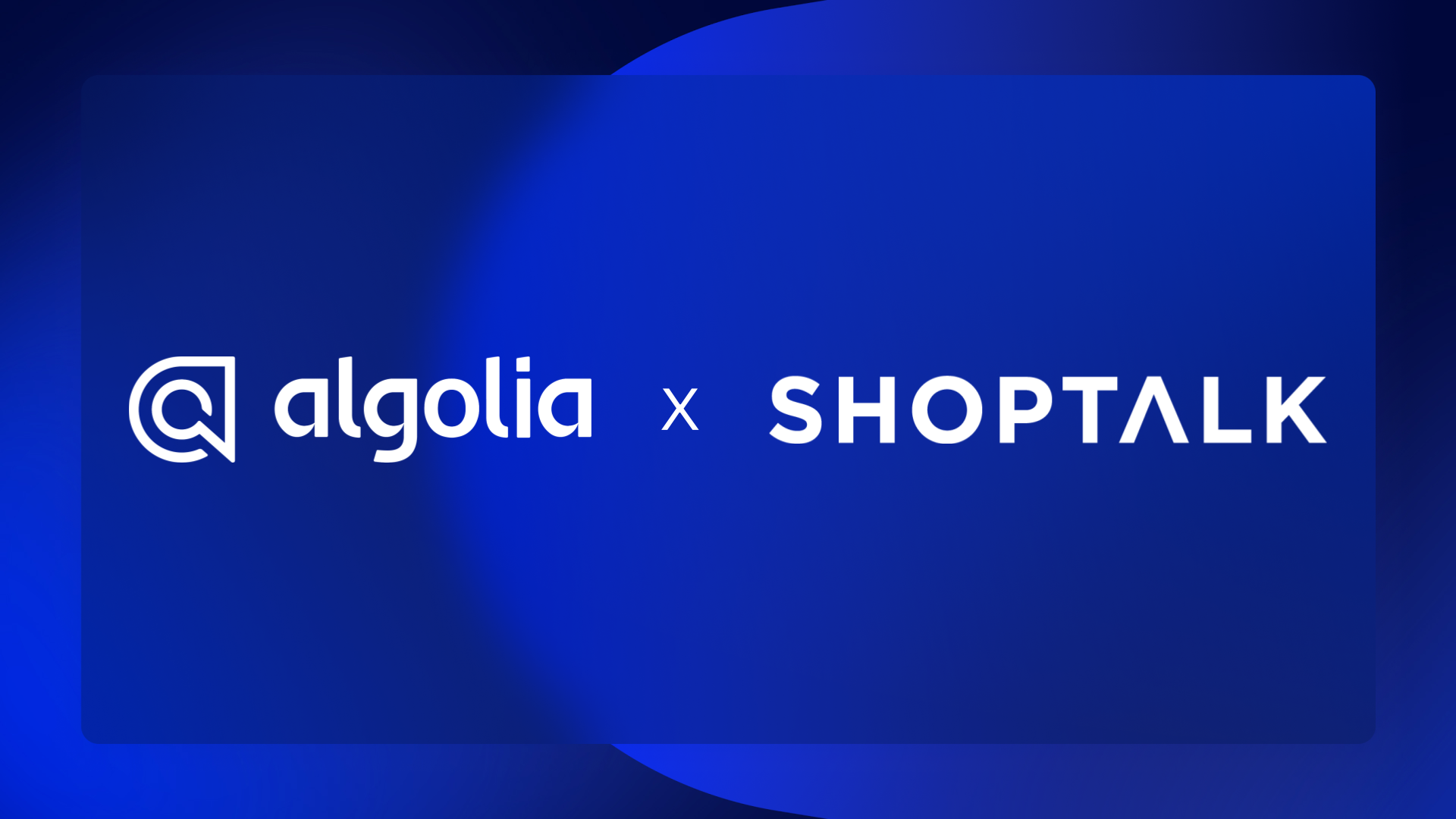 Algolia x Shoptalk | What happens in Vegas, doesn’t have to stay there!