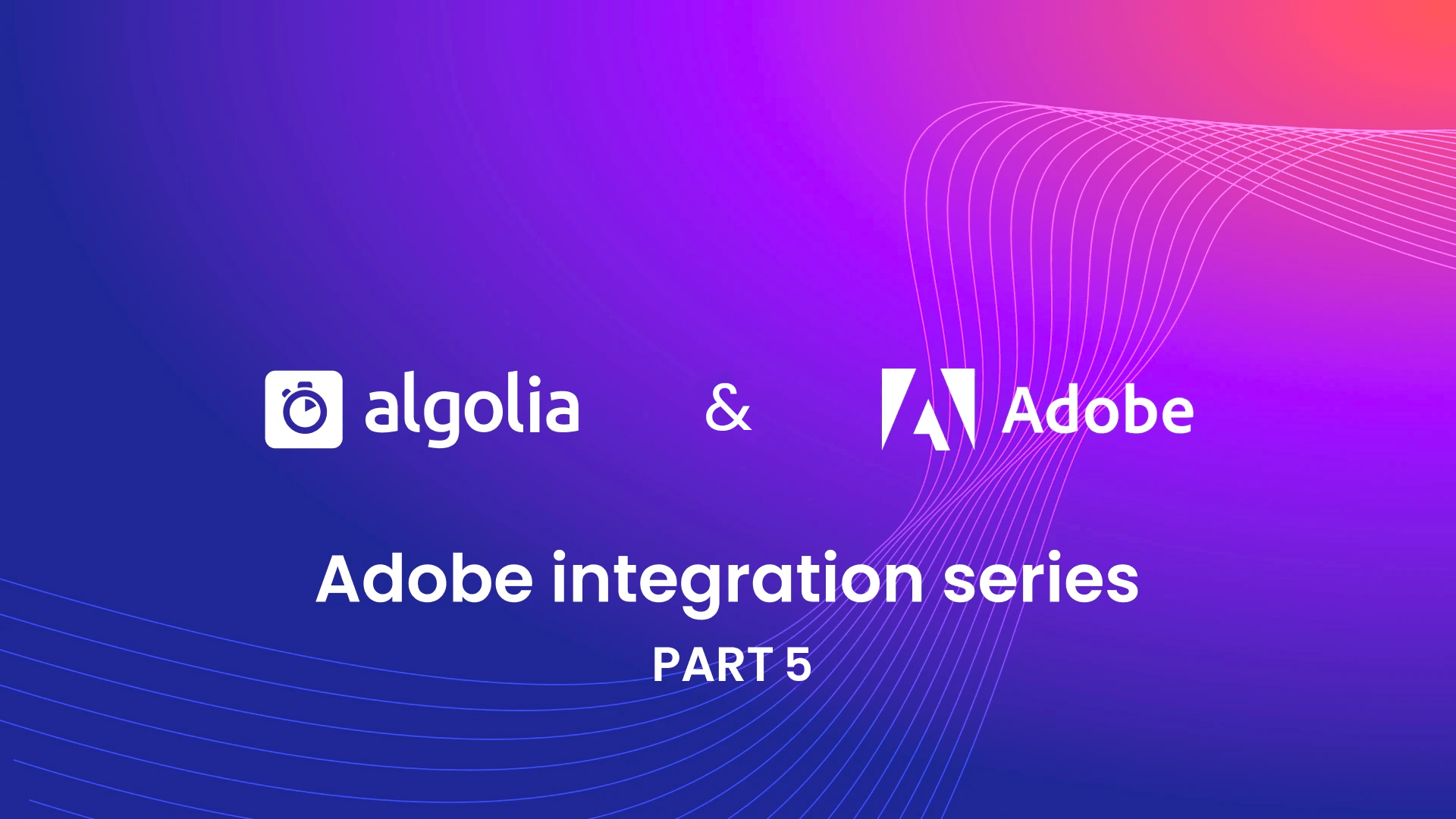 How to Build an Algolia-Powered Search and Discovery Experience on Adobe Experience Manager