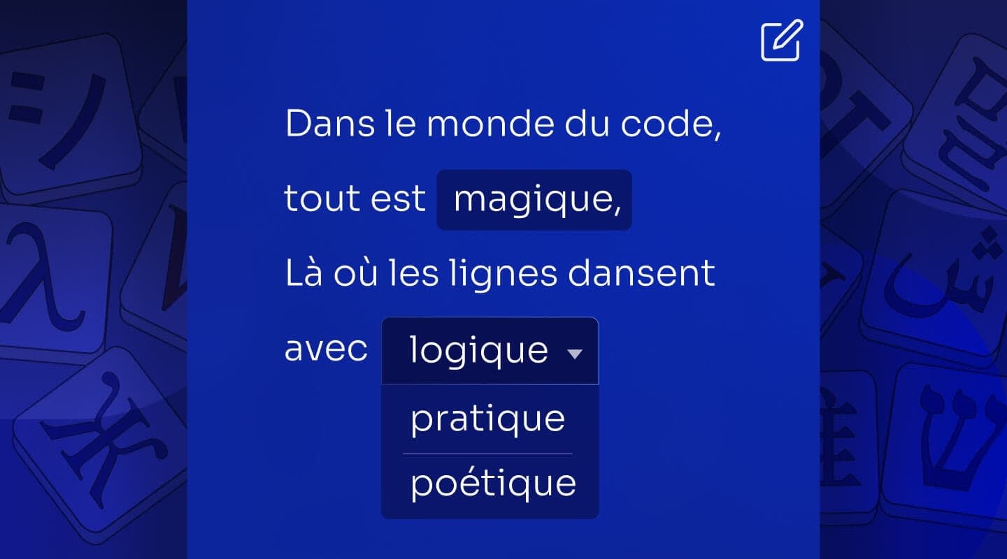 Building a multi-lingual rhyming dictionary with Wiktionary and Algolia — part 2, the GUI