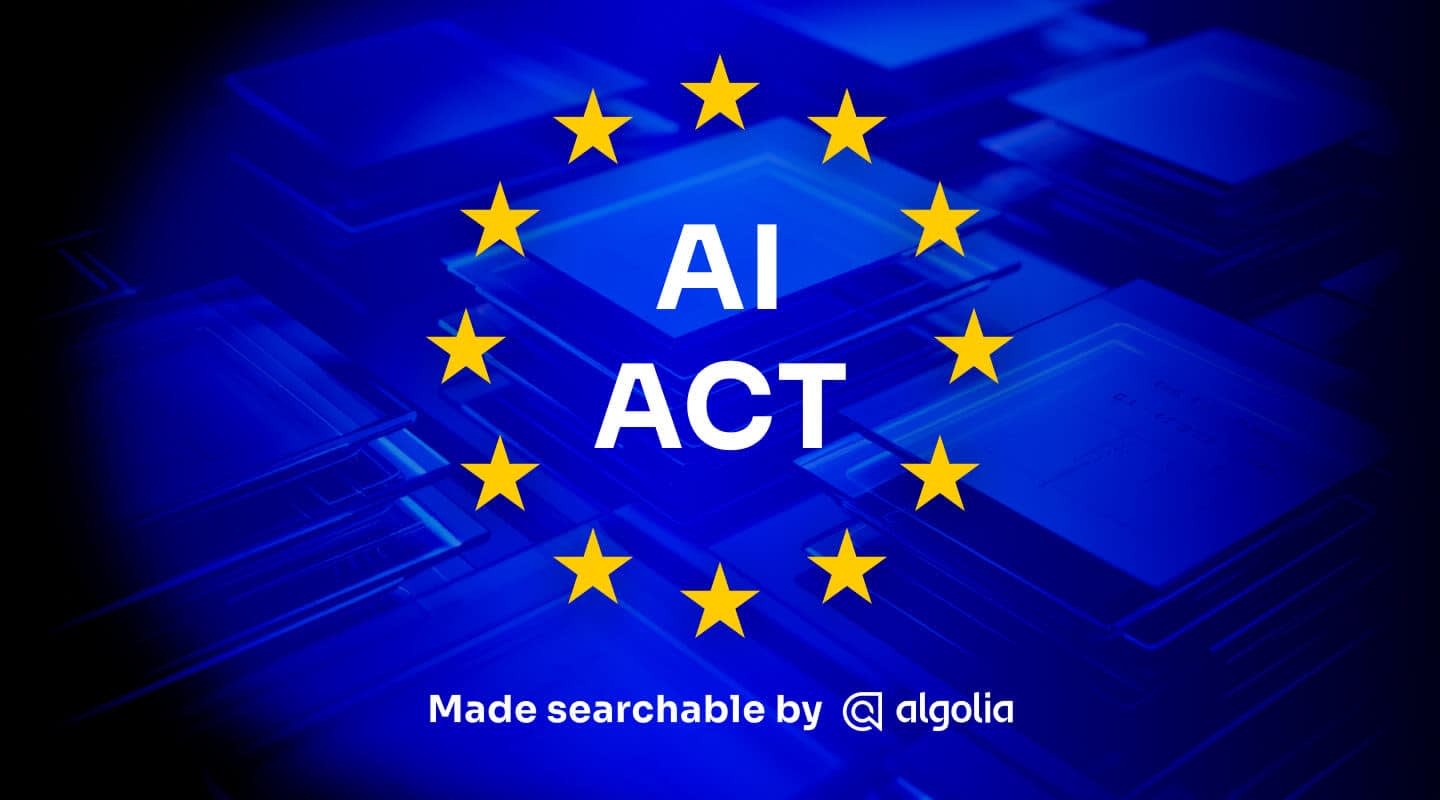 Navigating the EU AI Act with Algolia AI Search
