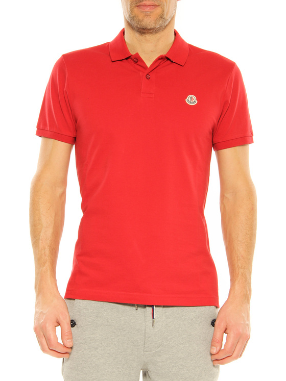 Polo Moncler red