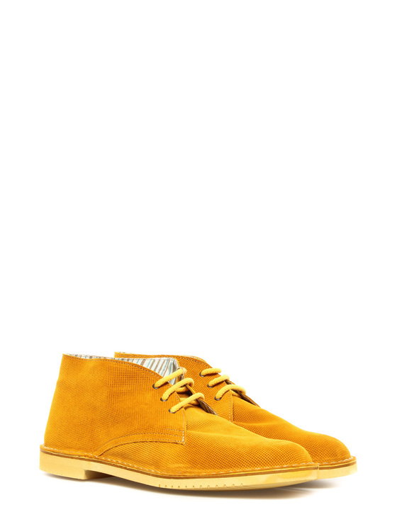 Lace up shoes “Diave“ Weg mustard yellow